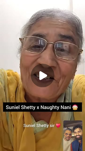 Suniel Shetty x Naughty Nani reel